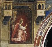 GIOTTO di Bondone The Angel Gabriel Sent by God France oil painting artist